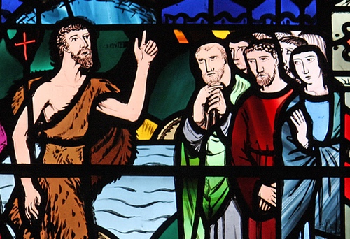 John the Baptist rebukes scribes and Pharisees